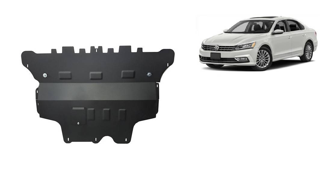 Cubre cárter metálico Volkswagen Passat Alltrack -caja de Cambios Automática "30.145A" (2015-2022) a medida
