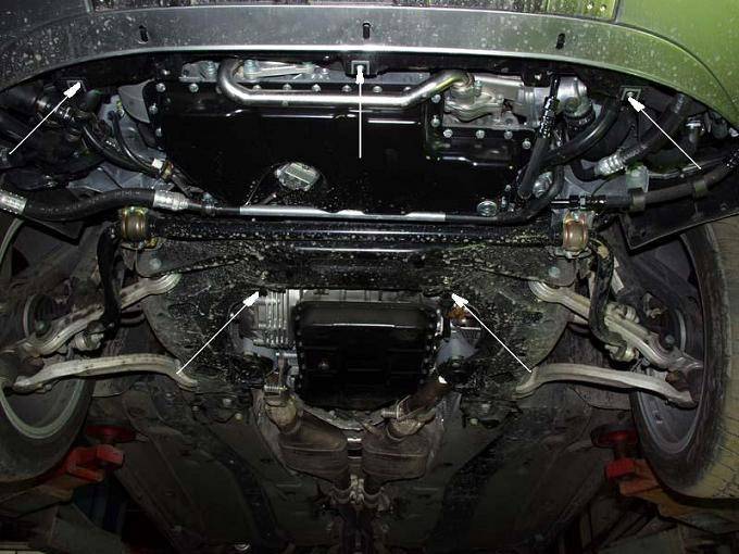 Cubre cárter metálico Volkswagen Passat B5 2.5 TDI V6 (1997-2000) a medida