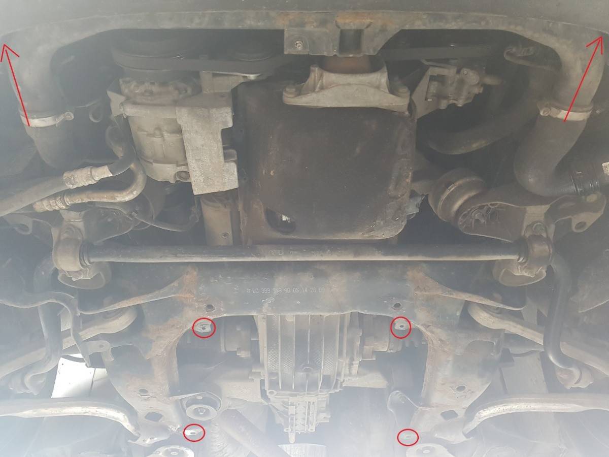 Cubre cárter metálico Volkswagen Passat B5.5 (2001-2005) a medida