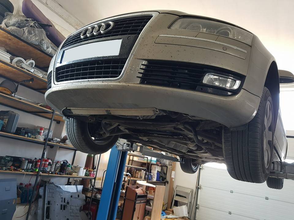 Cubre cárter metálico Volkswagen Phaeton (2002-2016) a medida