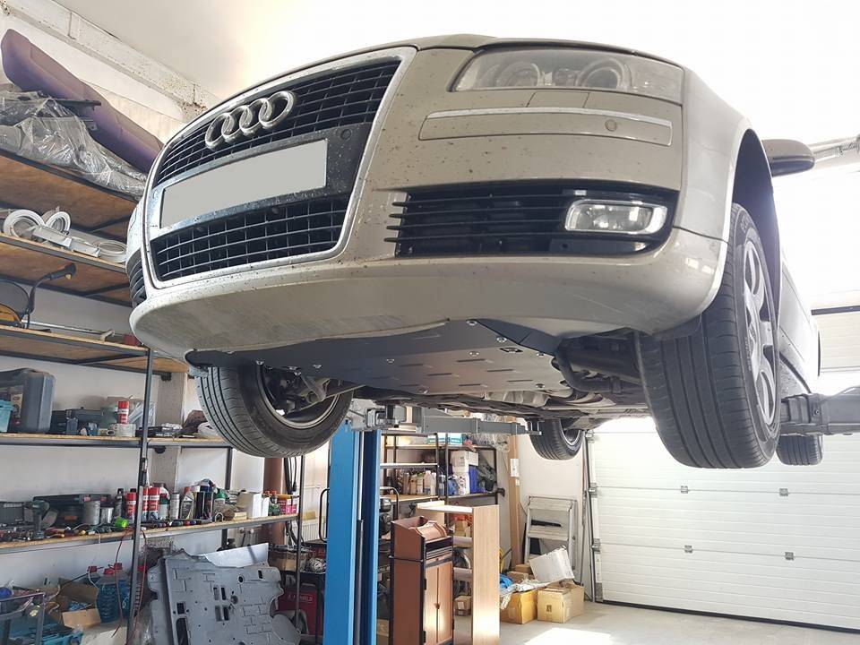 Cubre cárter metálico Volkswagen Phaeton (2002-2016) a medida