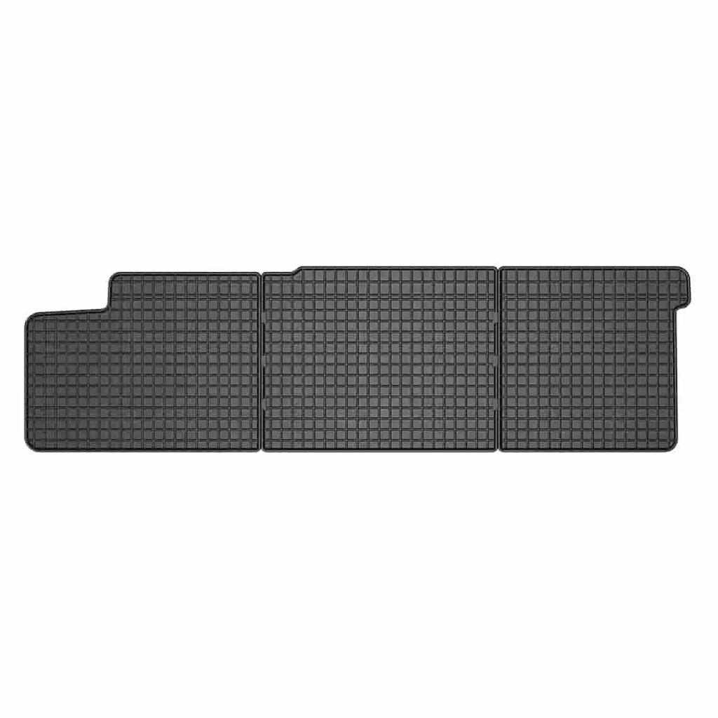 Alfombrillas de goma Volkswagen Transporter T5 2nd fila doble cab. (2003-2015) a medida