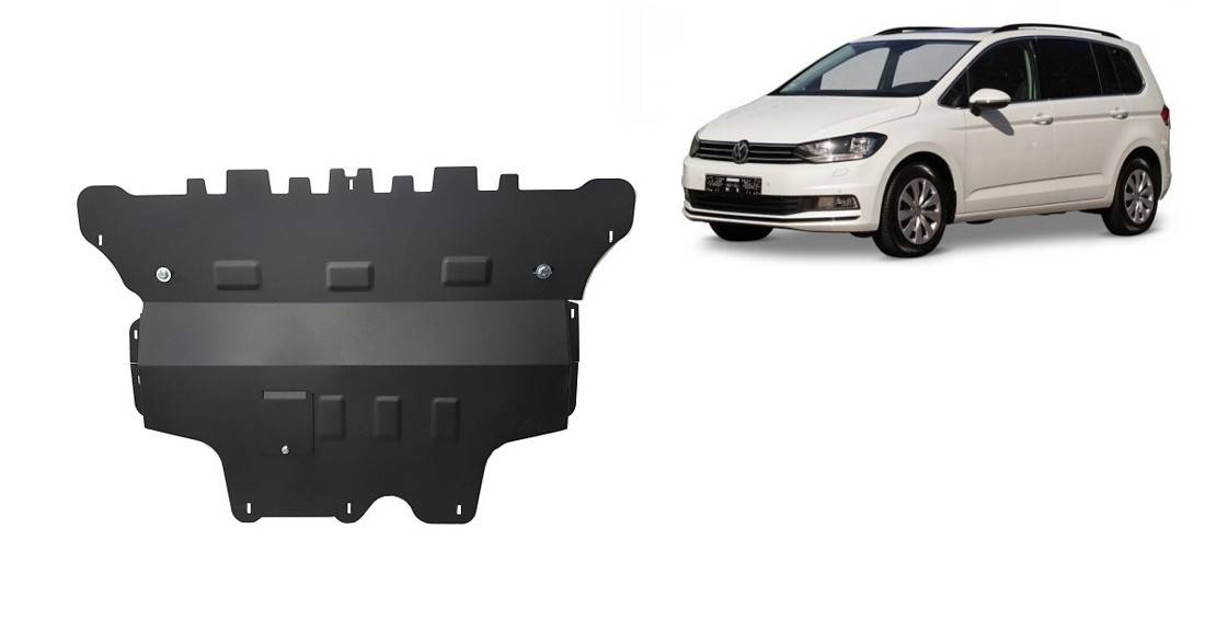 Cubre cárter metálico Volkswagen Touran - Caja de Cambios Automática "30.145A" (2015-2022) a medida