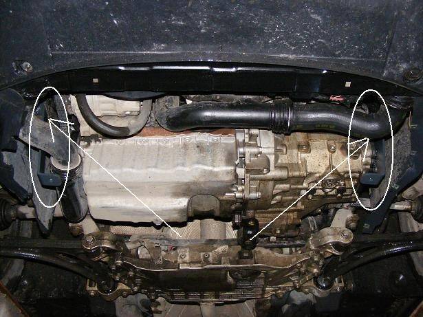 Cubre cárter metálico Volkswagen Touran (2003-2015) a medida