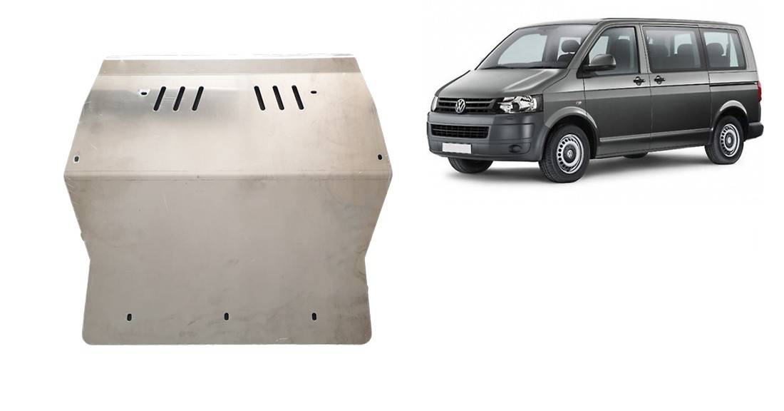 Cubre cárter Aluminio Volkswagen Transporter T5 Caravelle "27.189ALU" (2004-2015) a medida