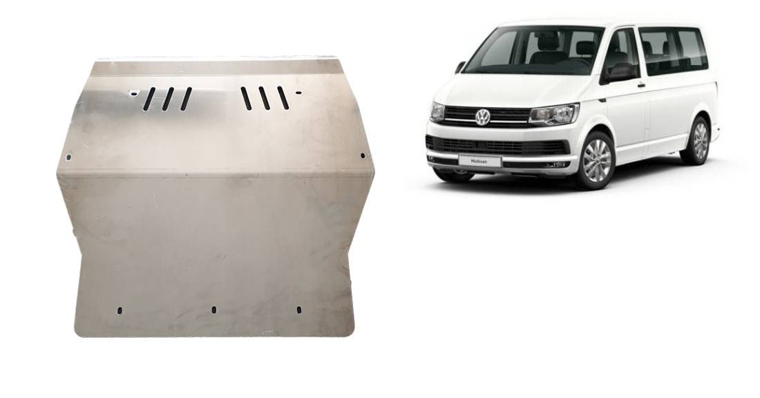 Cubre cárter Aluminio Volkswagen Transporter T6 Caravelle "27.189ALU" (2015-2022) a medida