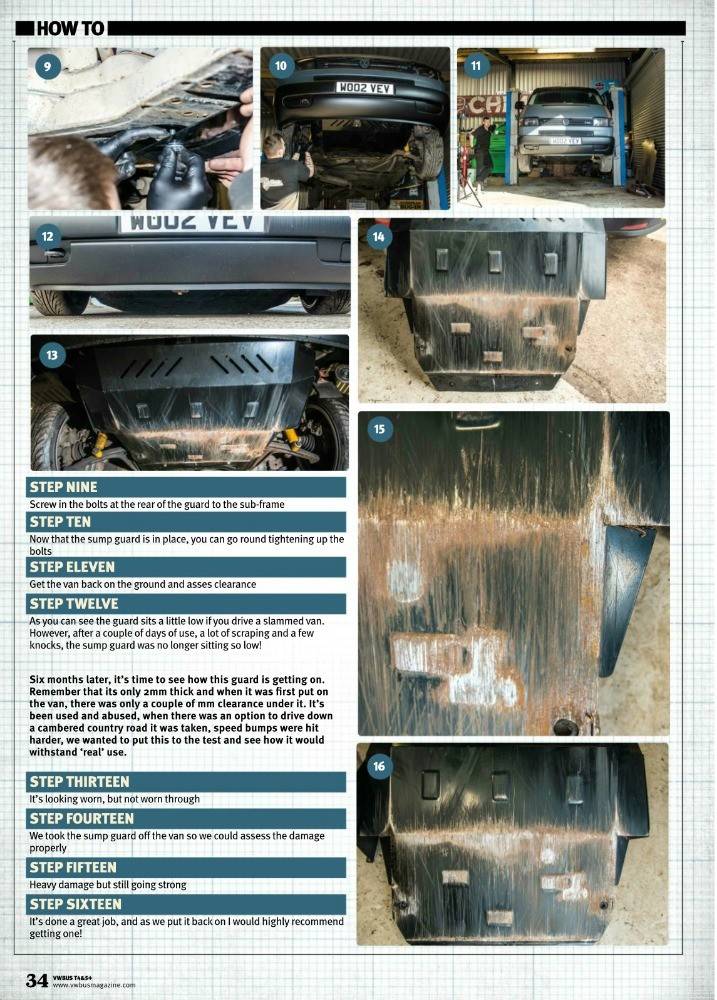 Cubre cárter metálico Volkswagen Transporter T4 (1990-2003) a medida