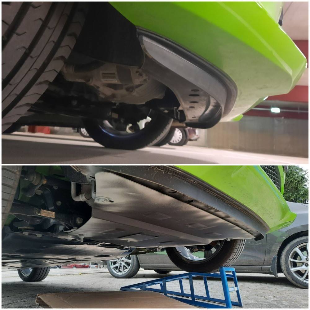 Cubre cárter metálico Volkswagen Up (2011-2022) a medida