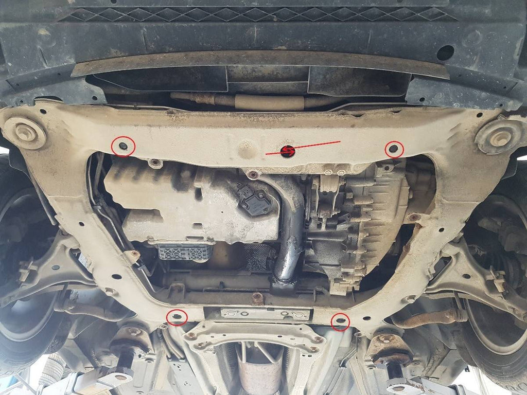 Cubre cárter metálico Volvo S80 (1998-2006) a medida