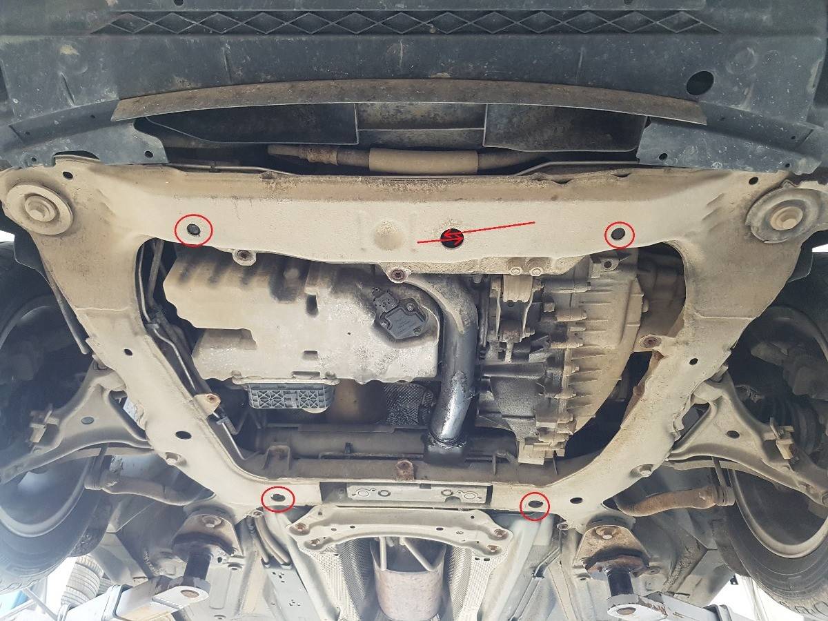 Cubre cárter metálico Volvo S80 (1998-2006) a medida