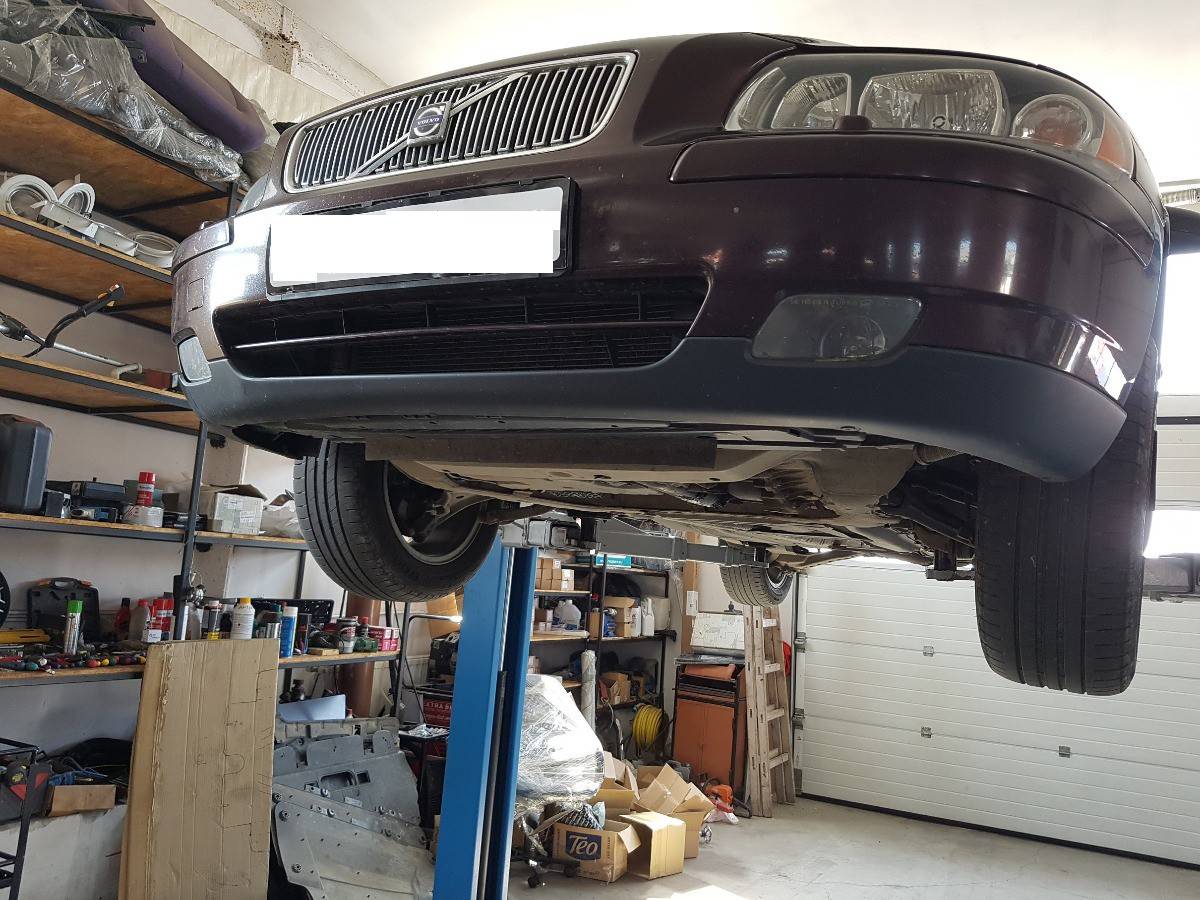 Cubre cárter metálico Volvo S80 (1998-2006) a medida