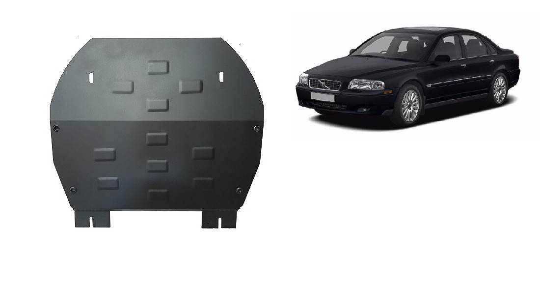 Cubre cárter metálico Volvo S80 (1998-2006) a medida