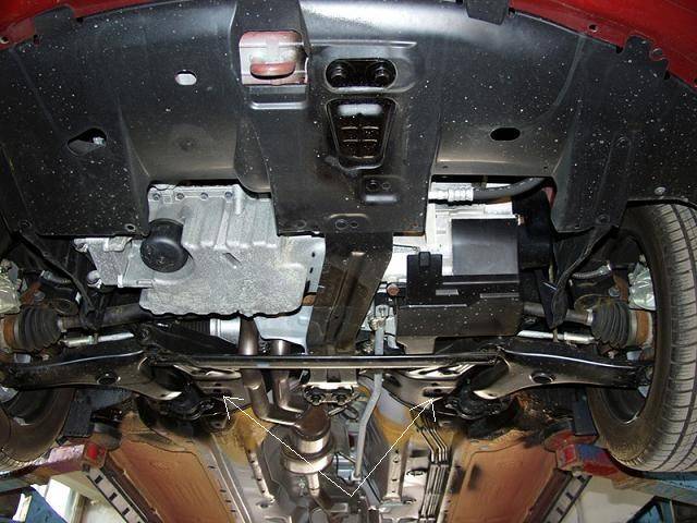 Cubre cárter metálico Volvo V40 (1995-2004) a medida