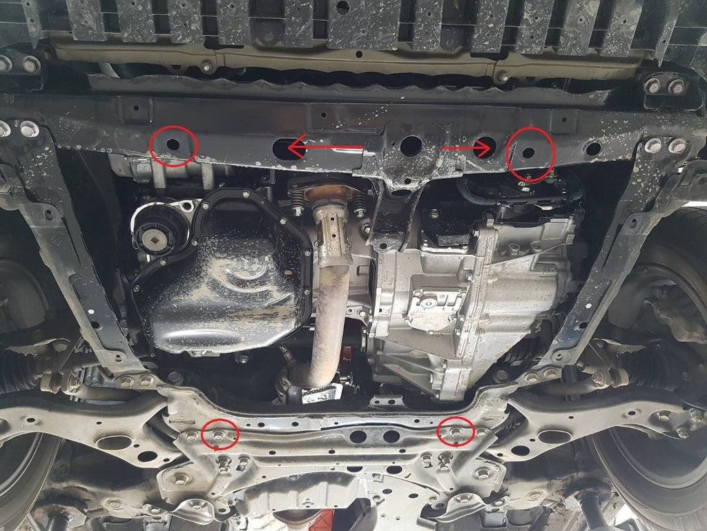 Cubre cárter metálico Lexus NX (2014-2022) a medida