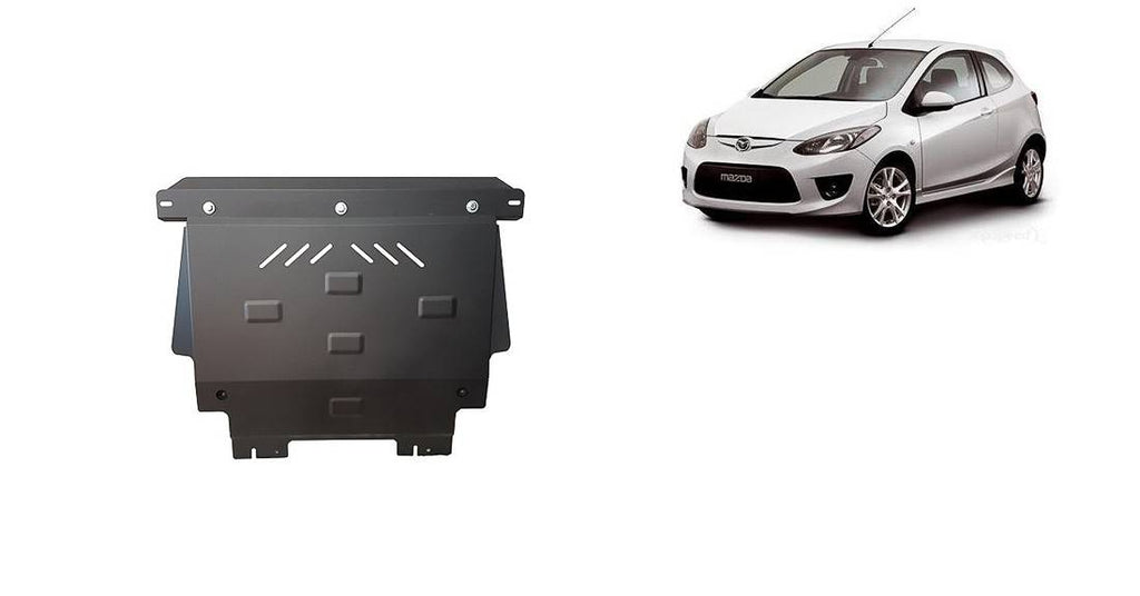 Cubre cárter metálico Mazda 2 (2008-2014) a medida