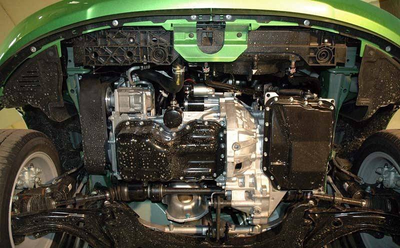 Cubre cárter metálico Mazda 2 (2008-2014) a medida