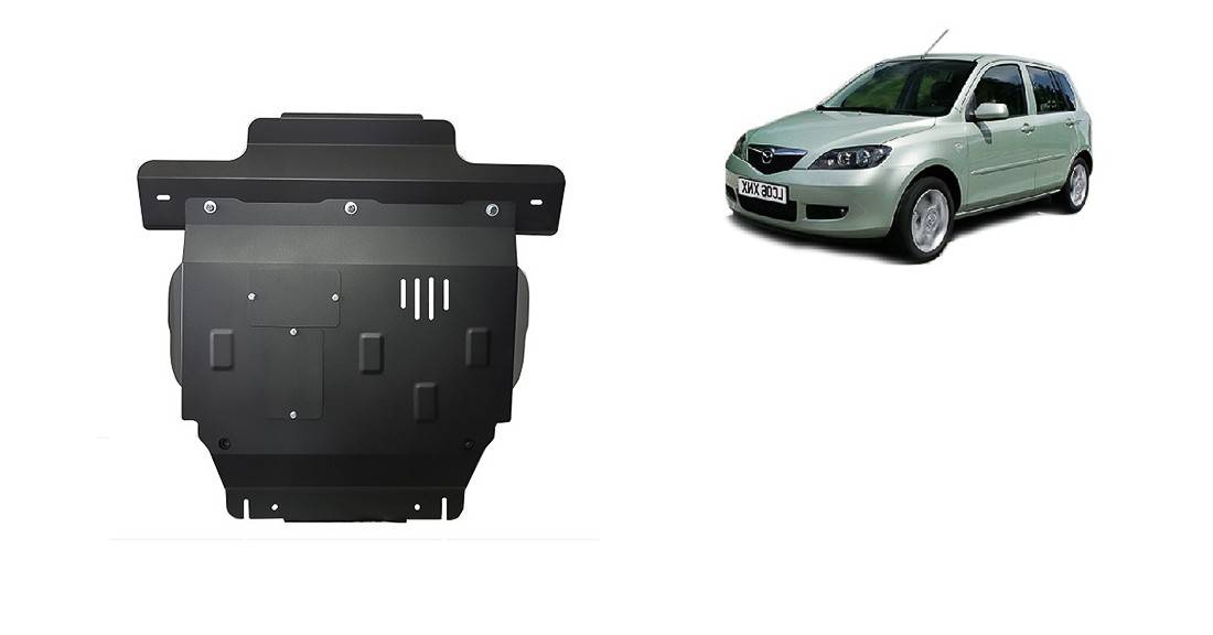 Cubre cárter metálico Mazda 2 (2003-2007) a medida