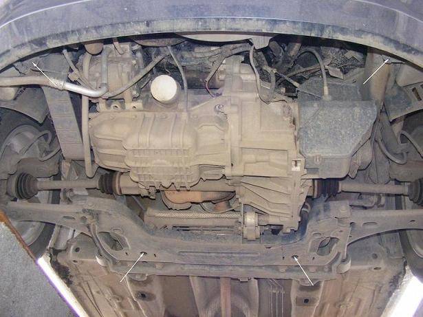 Cubre cárter metálico Mazda 2 (2003-2007) a medida