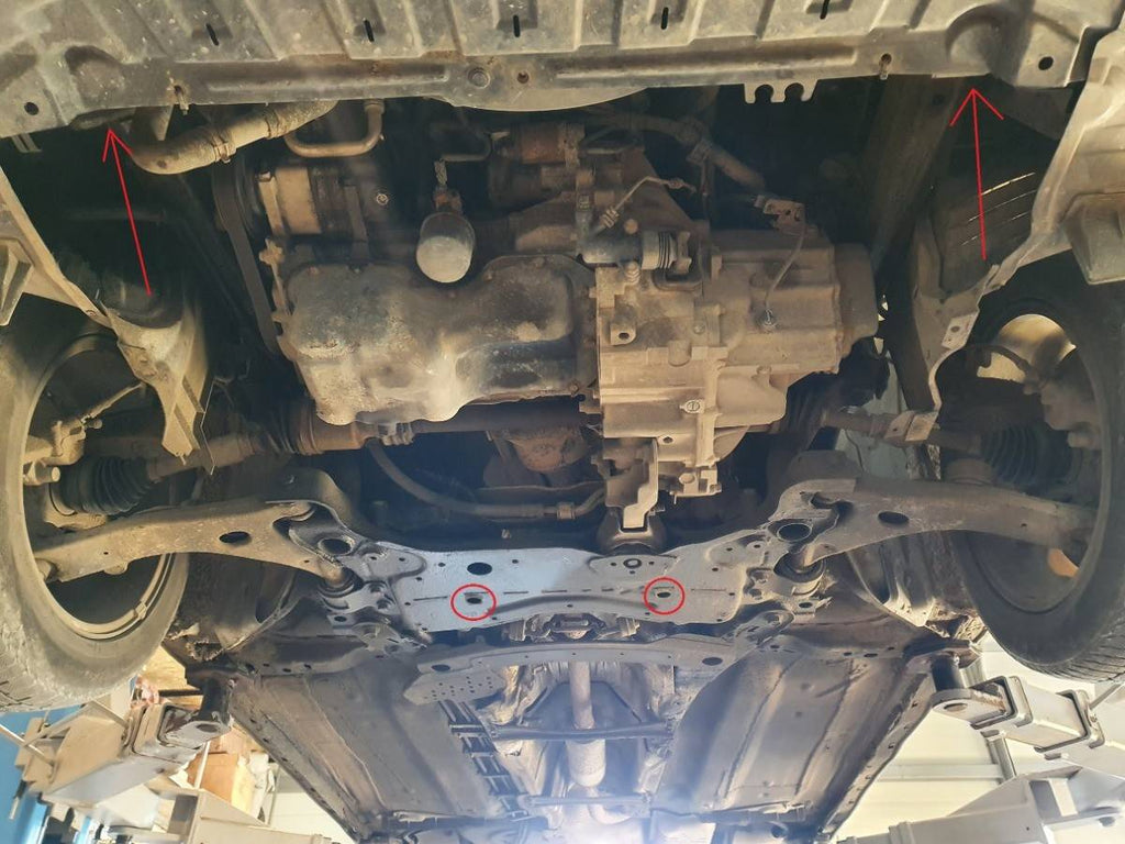 Cubre cárter metálico Mazda 3 (2003-2009) a medida