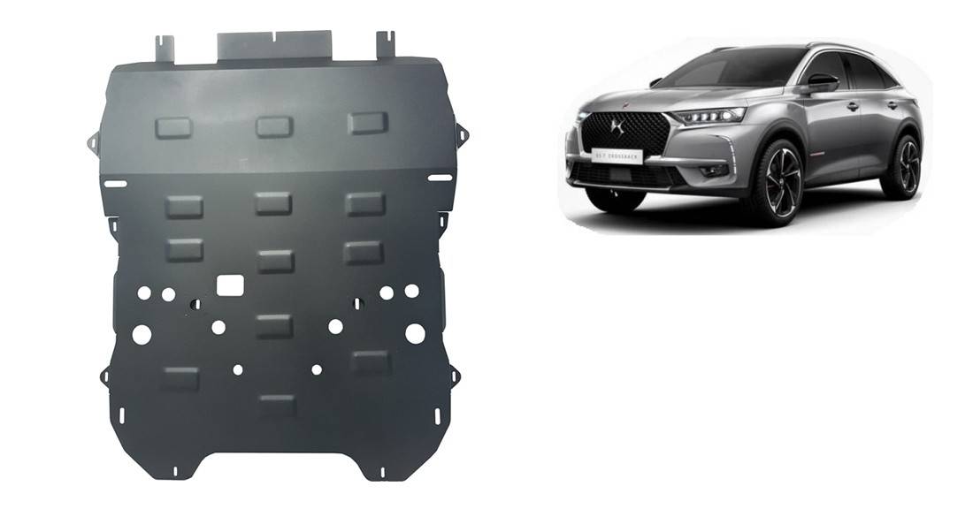 Cubre cárter metálico Citroën DS7 Crossback (2017-2022) a medida