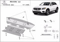 Cubre cárter metálico Mercedes GLC X253 (2015-2022) a medida