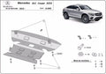 Cubre cárter metálico Mercedes GLC Coupe X253 (2015-2022) a medida