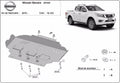 Cubre cárter metálico Nissan Navara NP300 (2015-2022) a medida