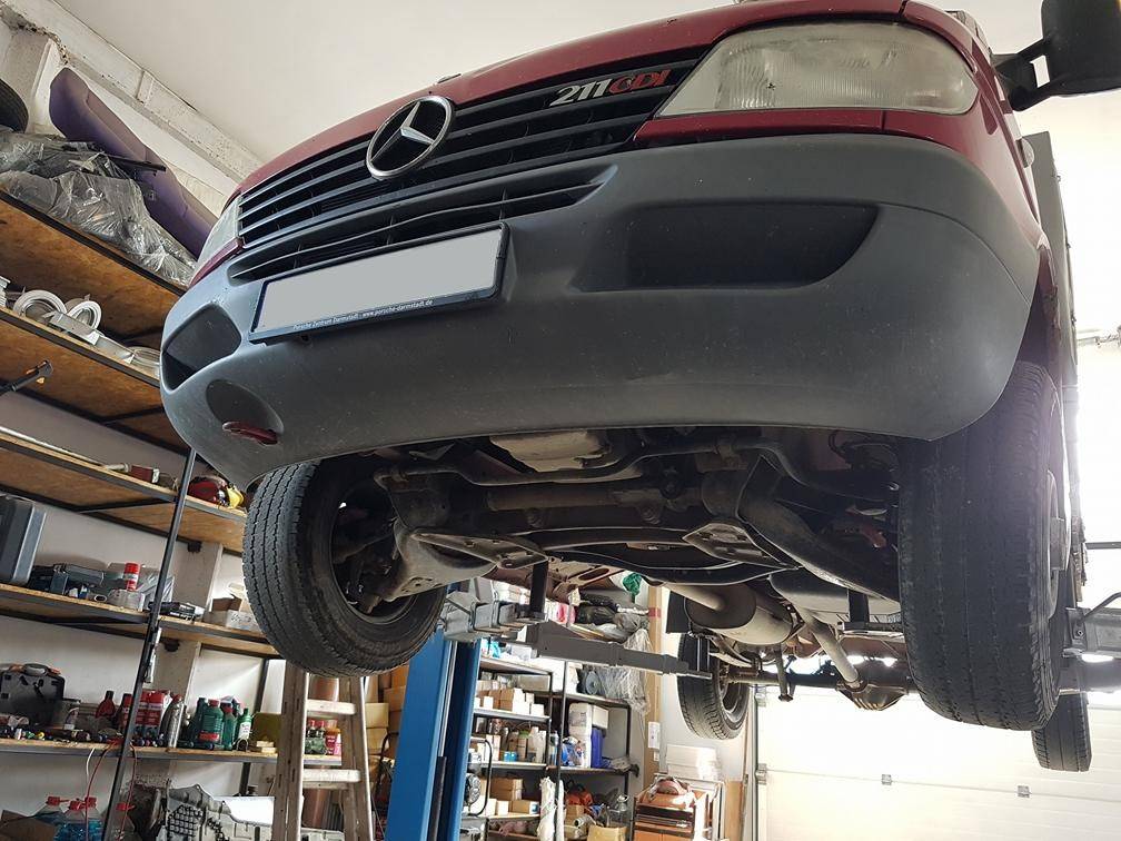 Cubre cárter metálico Volkswagen LT (1996-2006) a medida