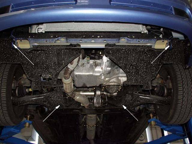 Cubre cárter metálico Chevrolet Lacetti (2004-2009) a medida