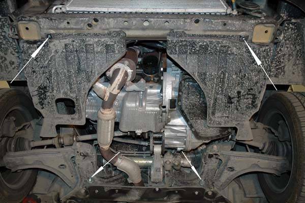 Cubre cárter metálico Chevrolet Lacetti (2004-2009) a medida