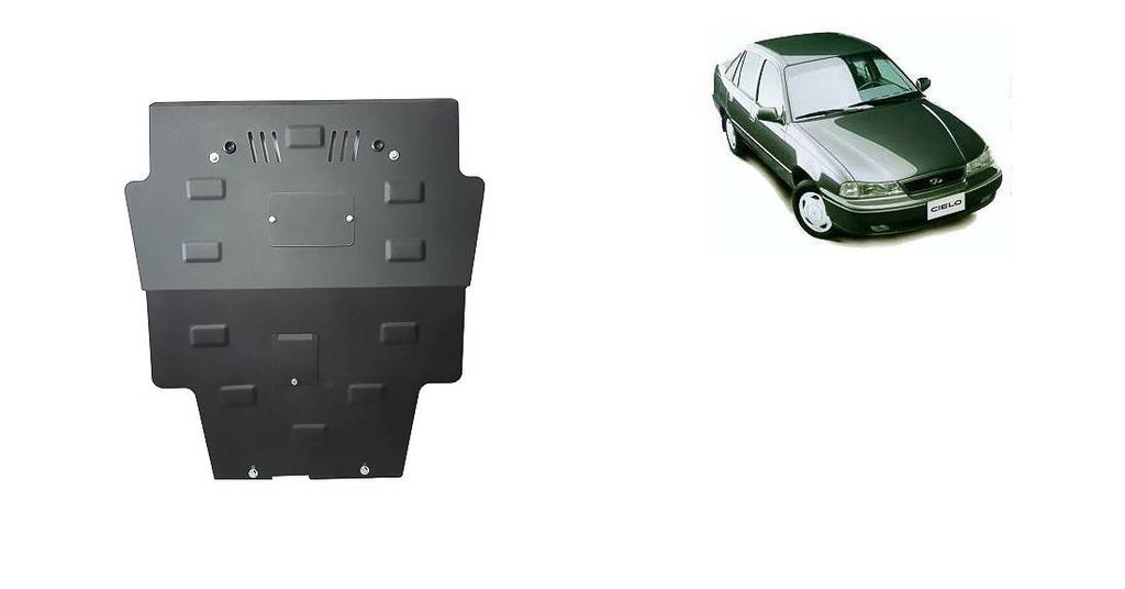 Cubre cárter metálico Daewoo Cielo (1995-2008) a medida