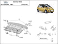Cubre cárter metálico Daewoo Matiz (1998-2004) a medida