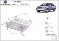 Cubre cárter metálico Fiat Albea (2002-2012) a medida