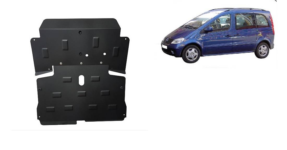 Cubre cárter metálico Mercedes Vaneo W414 (2001-2006) a medida