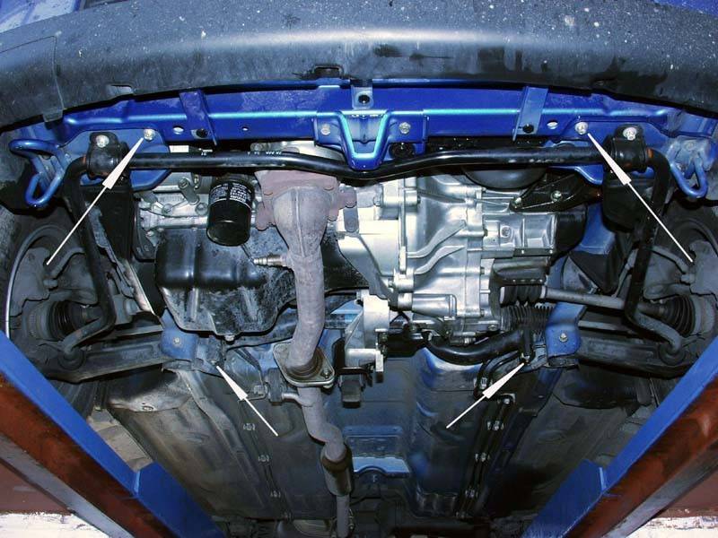 Cubre cárter metálico Subaru Justy (2003-2007) a medida