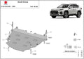 Cubre cárter metálico Suzuki Across (2020-actualidad) a medida