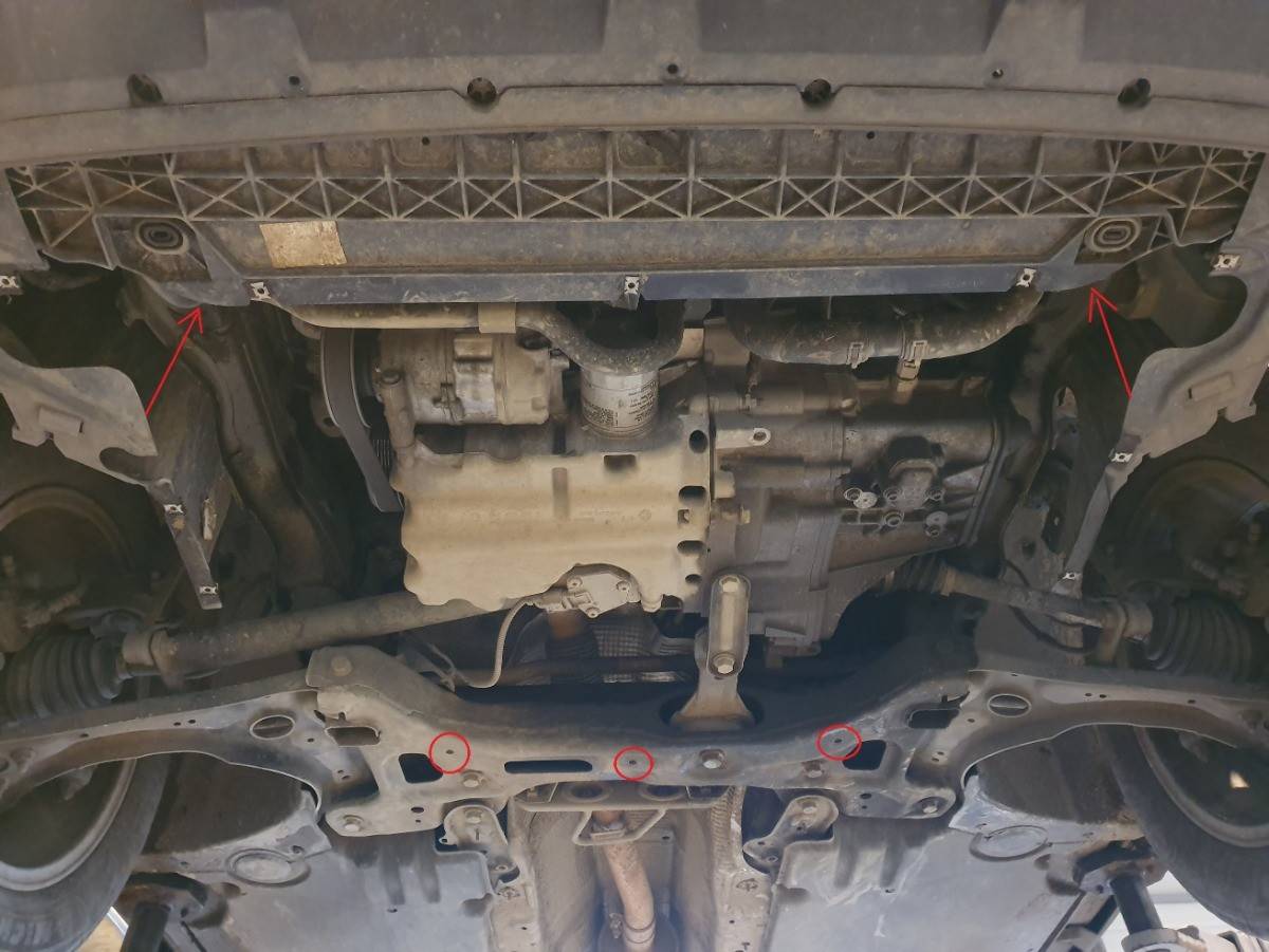 Cubre cárter metálico Volkswagen Taigo (2020-2022) a medida