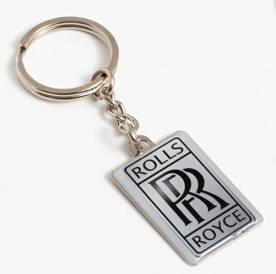 Llavero Metal Resina Sin Bordes