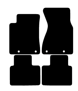 Alfombrillas de moqueta Audi A8 D2 (1994-2002) a medida - Standard