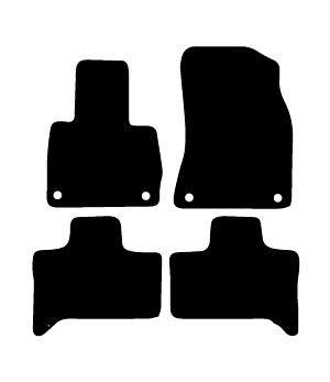 Alfombrillas de moqueta BMW E53 X5 (1999-2007) a medida - Standard
