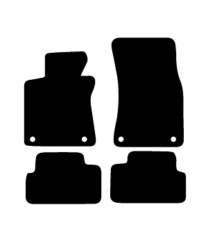 Alfombrillas de moqueta BMW E63 Serie 6 Coupe (2003-2011) a medida - Ellegance