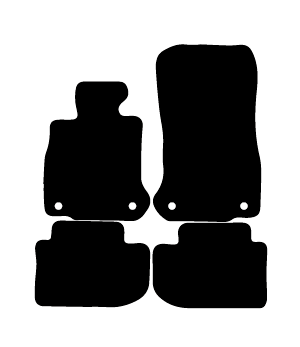 Alfombrillas de moqueta BMW F06 Serie 6 Grand Coupe (2012-2019) a medida - Limited