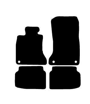 Alfombrillas de moqueta BMW F01 Serie 7 corto (2008-2015) a medida - Standard
