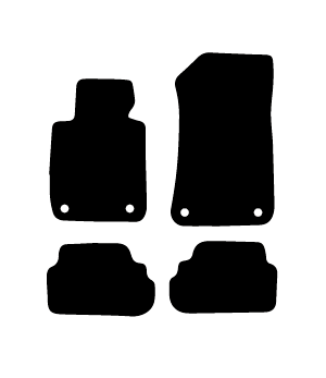 Alfombrillas de moqueta BMW E81 Serie 1 3 Puertas (2007-2012) a medida - Standard