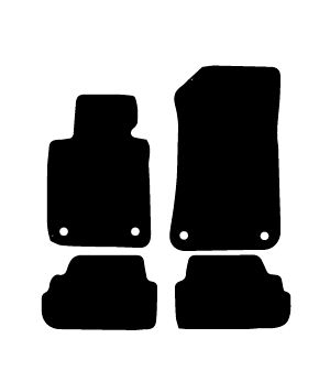 Alfombrillas de moqueta BMW E82 Serie 1 Coupe (2007-2013) a medida - Ellegance