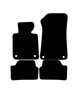 Alfombrillas de moqueta BMW E87 Serie 1 5 Puertas (2004-2011) a medida - Standard