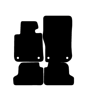Alfombrillas de moqueta BMW F22 Serie 2 Coupe (2014-2019) a medida - Standard