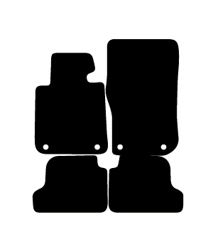 Alfombrillas de moqueta BMW F23 Serie 2 Cabrio (2014-2019) a medida - Standard