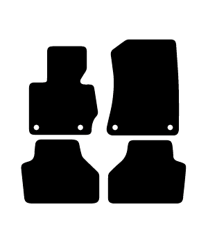 Alfombrillas de moqueta BMW F25 X3 (2010-2017) a medida - Limited