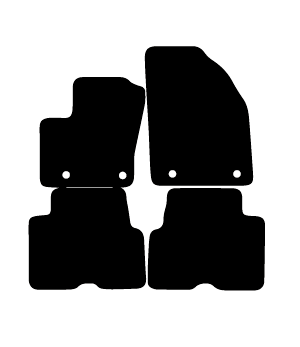 Alfombrillas de moqueta Ford C-Max (2003-2010) a medida - Standard